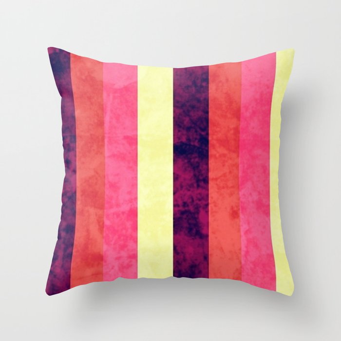 Easygoing Stripes Throw Pillow
