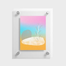 Twig Garden - Minimalistic Abstract Graphic Floating Acrylic Print
