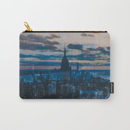 New York City Manhattan and Central Park double exposure Carry-All Pouch