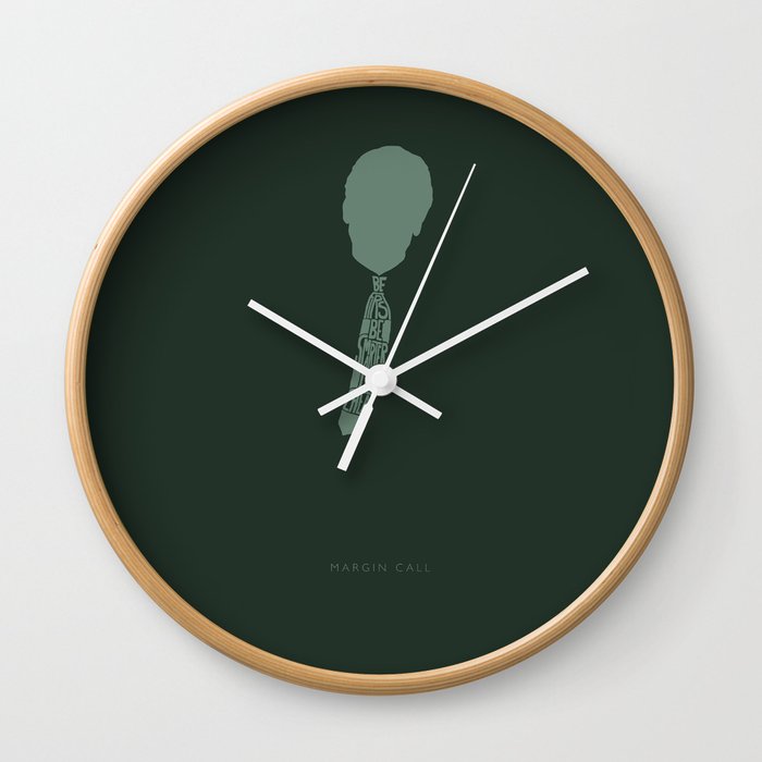 Be First. Be Smarter. Or Cheat. -Margin Call Wall Clock