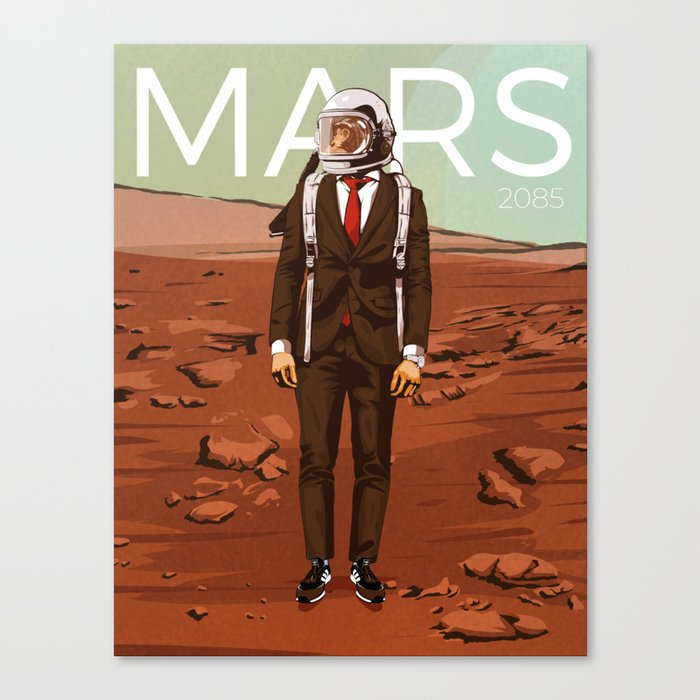 Mars 2085 Canvas Print