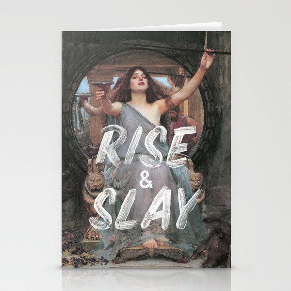 Rise and Slay Stationery Cards