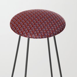 Shining Copper dragon scales Counter Stool