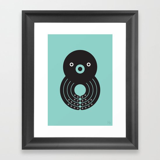 Octo Framed Art Print