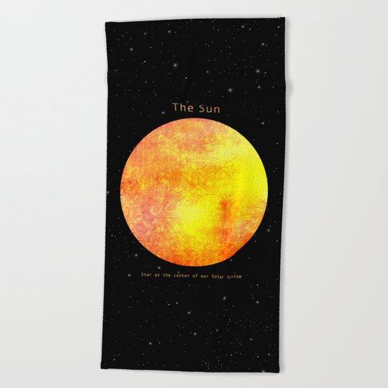 The Sun Beach Towel