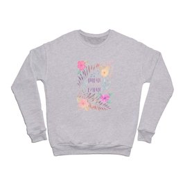 Inhale Exhale - Sunset Hues Crewneck Sweatshirt