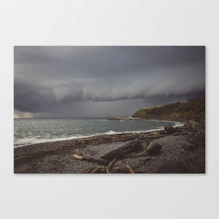 Stormy Coast Canvas Print
