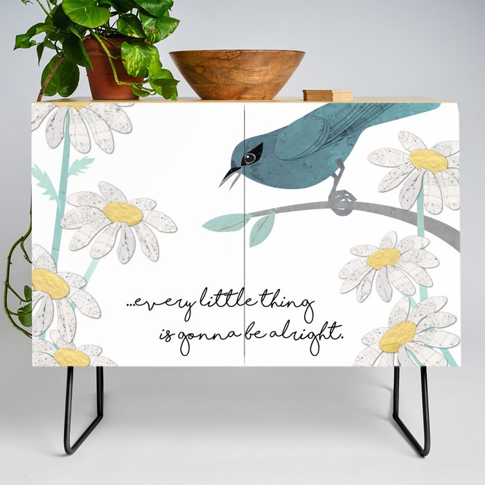 Three Little Birds (Parts 1 and 2) Credenza