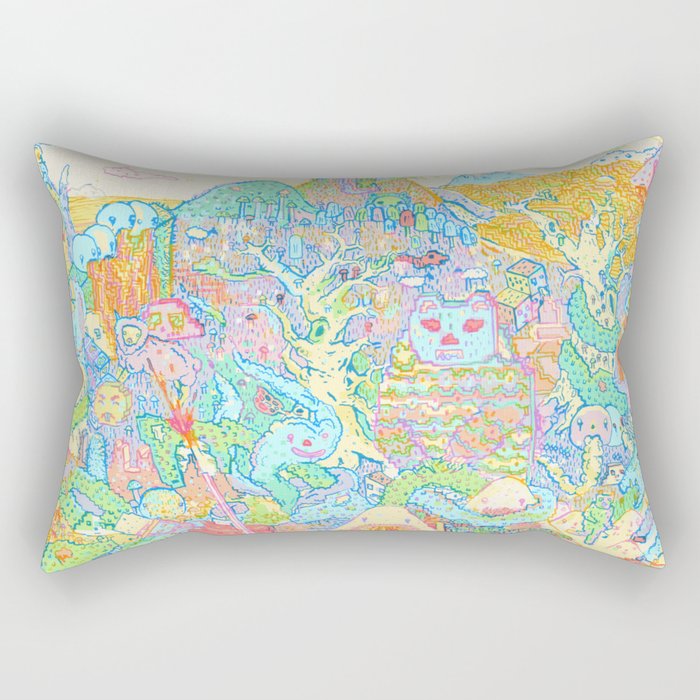 Dragons Rectangular Pillow
