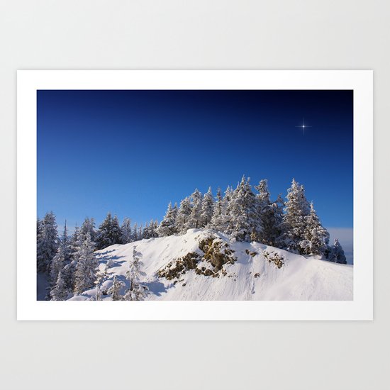 The Christmas Star Art Print