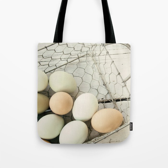 Eggs in one basket Tote Bag