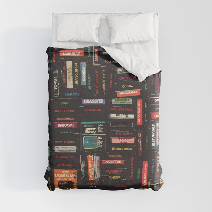 Video Games Duvet Cover