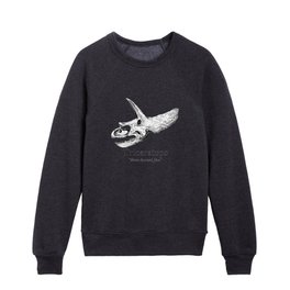 Triceratops "Three horned face" Kids Crewneck