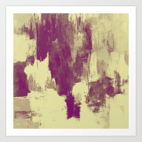 Textured Purple Art Print