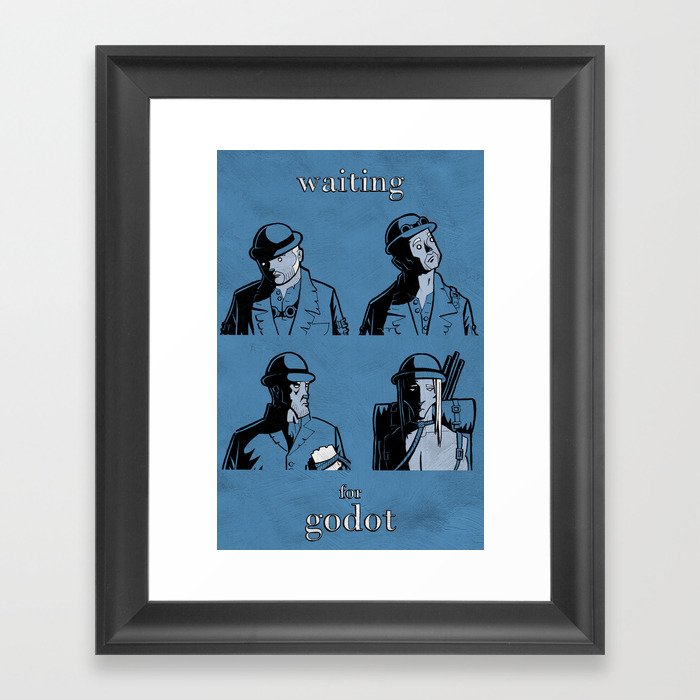 Waiting for Godot Framed Art Print