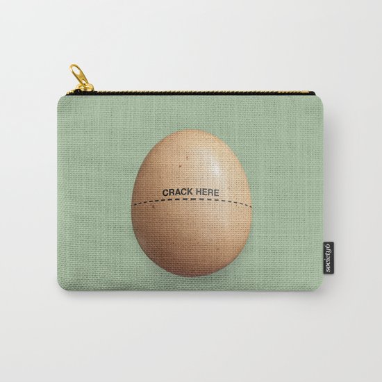 Crack Here Carry-All Pouch