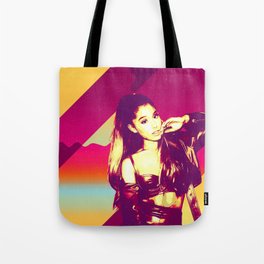Pink Geometric Ariana.Grande Tote Bag