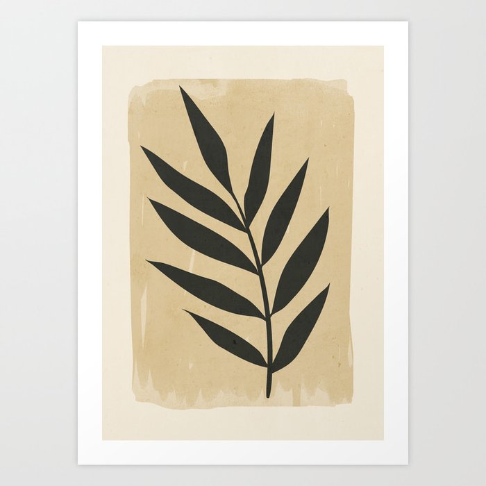 minimal plant 10 Art Print by ThingDesign | Society6