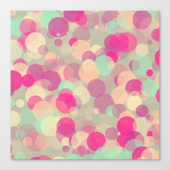 Colorful Bubbles 2 Canvas Print