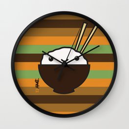Ricebowl Wall Clock