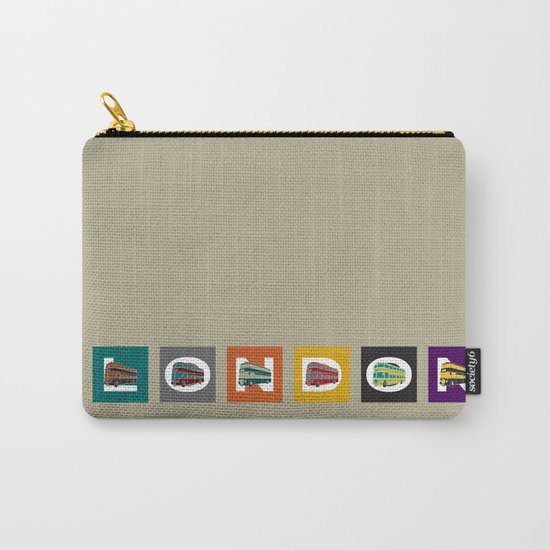 London Double Decker Carry-All Pouch
