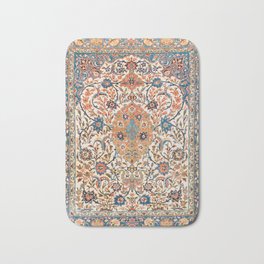 Isfahan Antique Central Persian Carpet Print Bath Mat