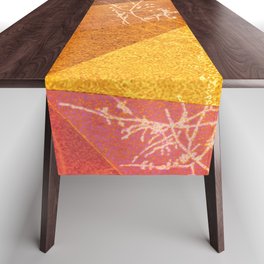 P22-C TREES AND TRIANGLES Table Runner