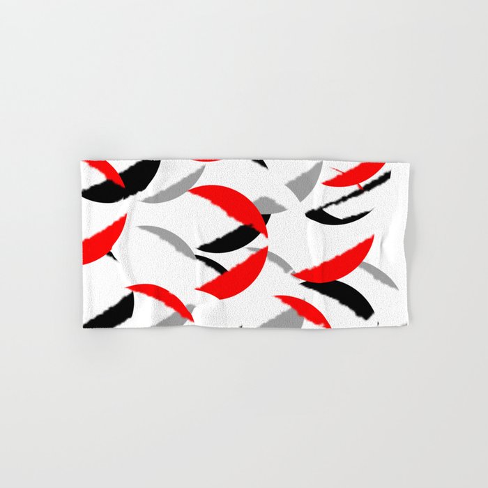 Red and grey towels discount