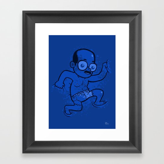 Where is Toby? Framed Art Print