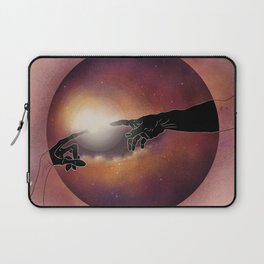 Life in Space - light Laptop Sleeve