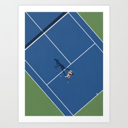 US Tennis Open Art Print