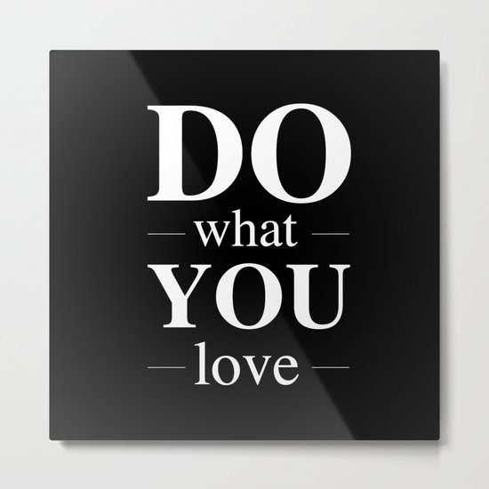 Love Metal Print