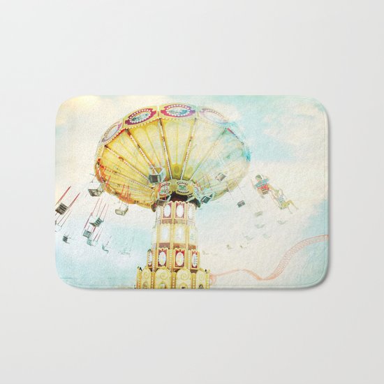 Step back into fun Bath Mat