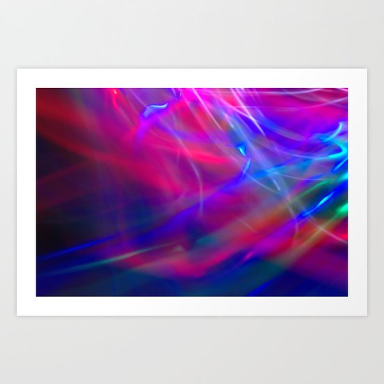 Colour Abstract Art Print