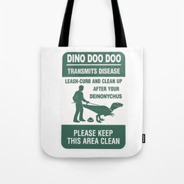 Dino Doo Doo Tote Bag