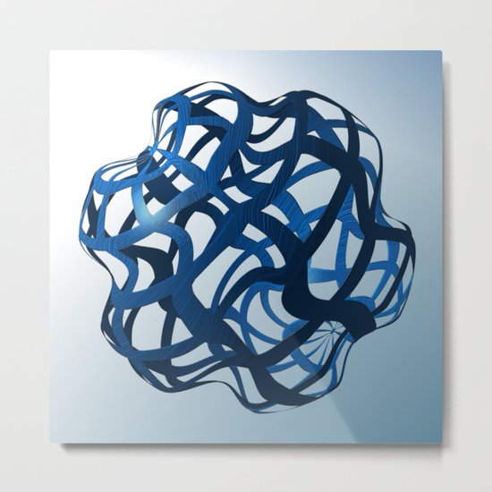 Shaping Metal Print