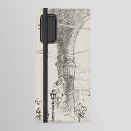 vintage ART Android Wallet Case