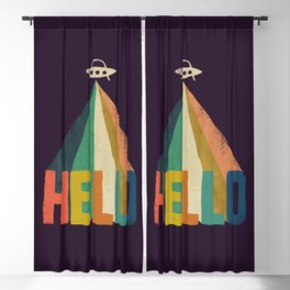 Hello I come in peace Blackout Curtain