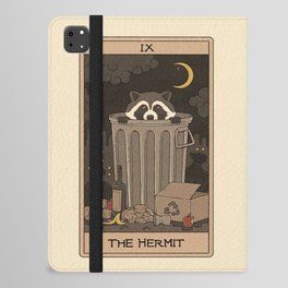 The Hermit - Raccoons Tarot iPad Folio Case