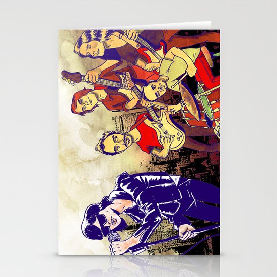 "Comedown Machine" by Dmitri Jackson Stationery Cards