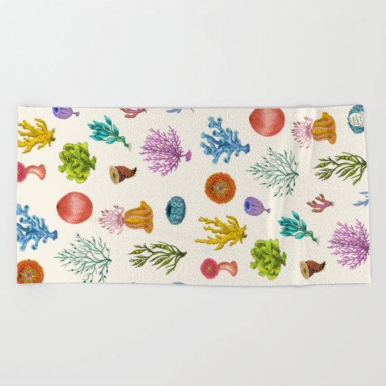 Coral Beach Towel
