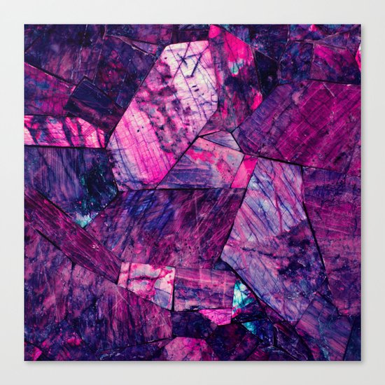 Labradorite Purple Canvas Print