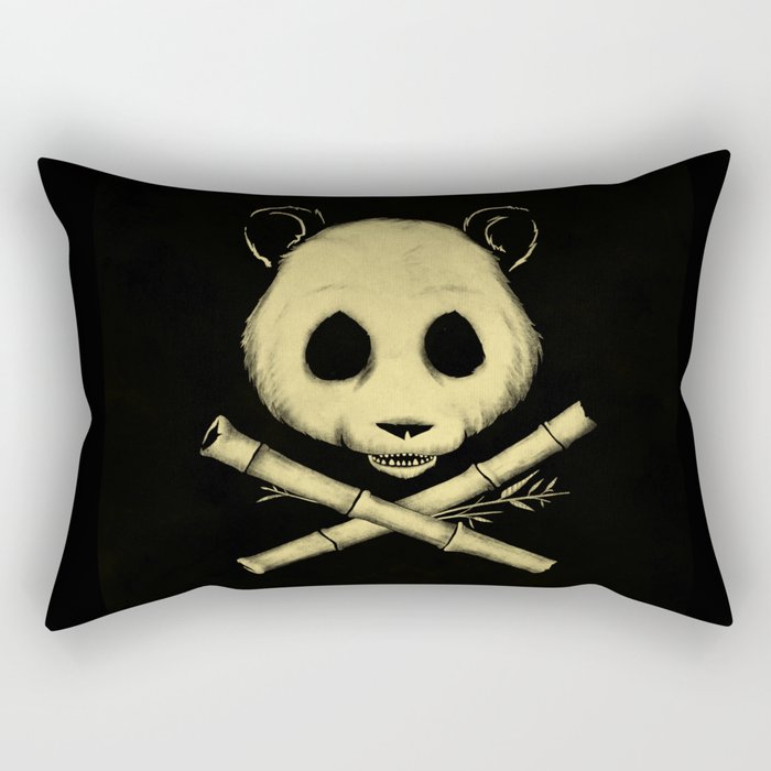 The Jolly Panda Rectangular Pillow