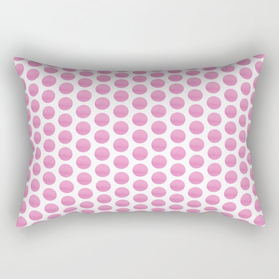 Pink spots Rectangular Pillow