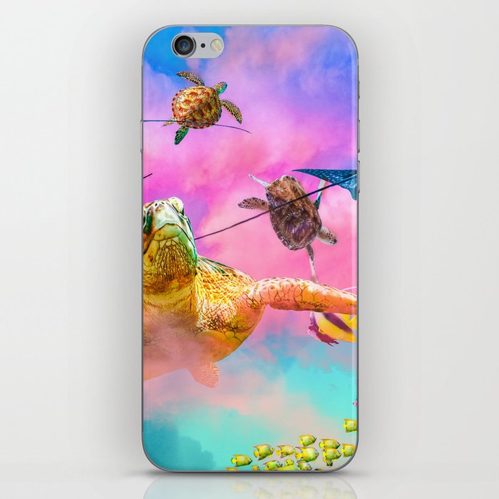 The Turtles at Sky Reef iPhone Skin