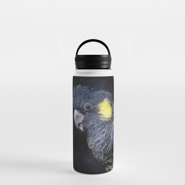 Black Cockatoo Water Bottle