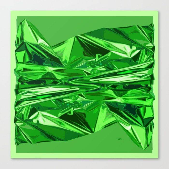 mmp - Green Canvas Print