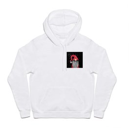 Red gnome  snowed in Hoody