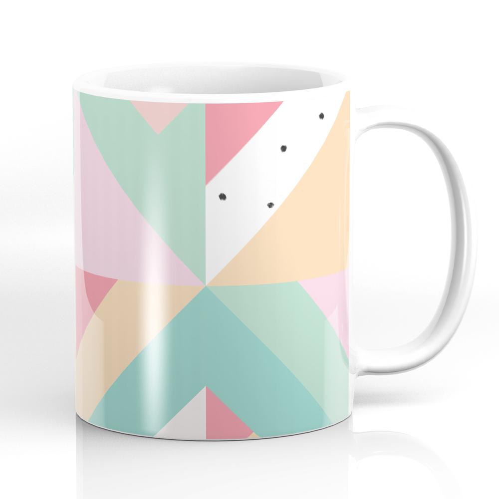 Tile 5 Coffee Mug by lenoreunicorn