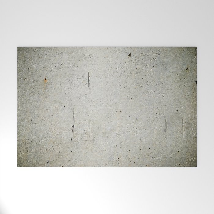 Concrete background close up at high resolution Welcome Mat